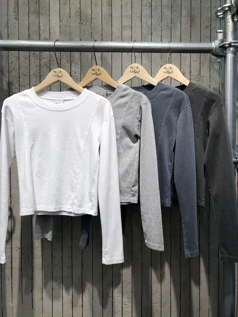 RAWOO東大門㊣代購女士新品推薦休閑25秋冬時尚職業長袖T恤GVR-RAWOO長袖T恤