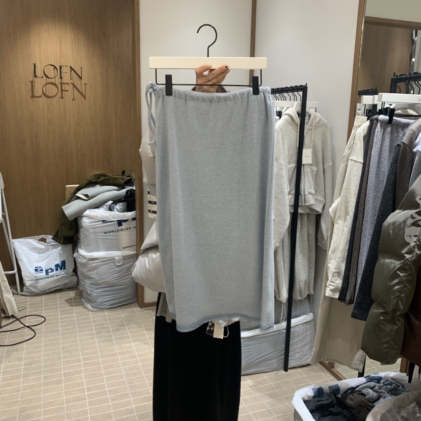 LOFN韓國直郵㊣女士新品休閑時尚推薦人氣熱賣半身裙中短裙LOFN半身裙/中短裙