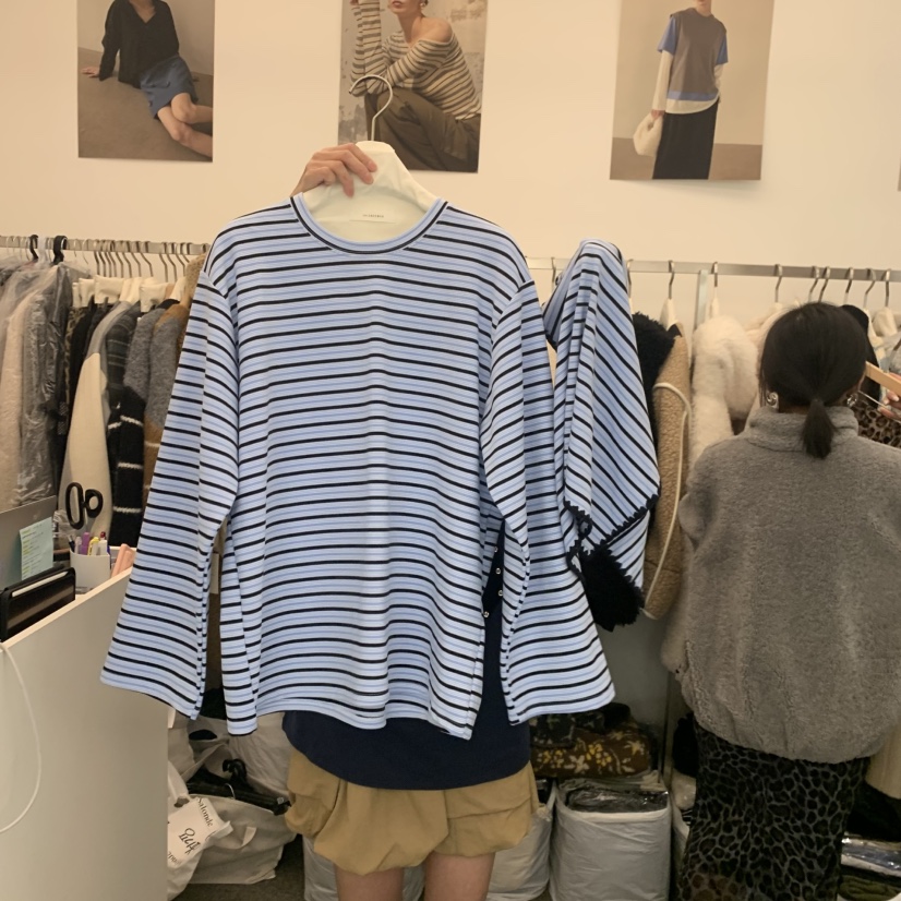 SALONDEMAG韓國代購㊣女士新品25秋冬休閑職業時尚套裝圍巾SALONDEMAG套裝圖色1