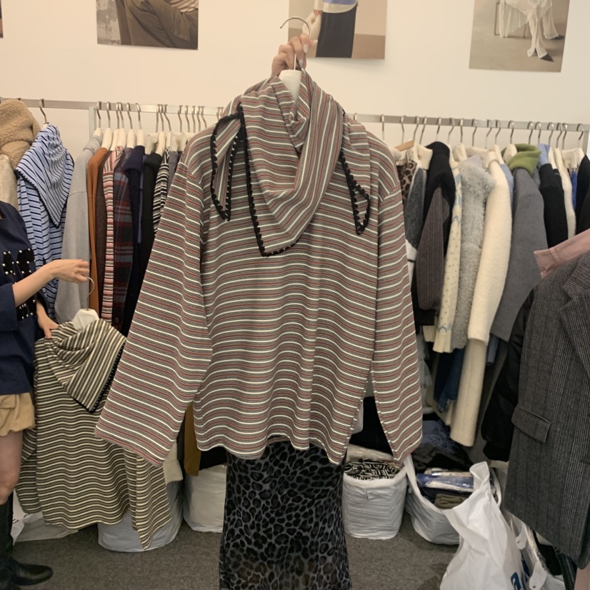 SALONDEMAG韓國代購㊣女士新品25秋冬休閑職業時尚套裝圍巾SALONDEMAG套裝圖色3