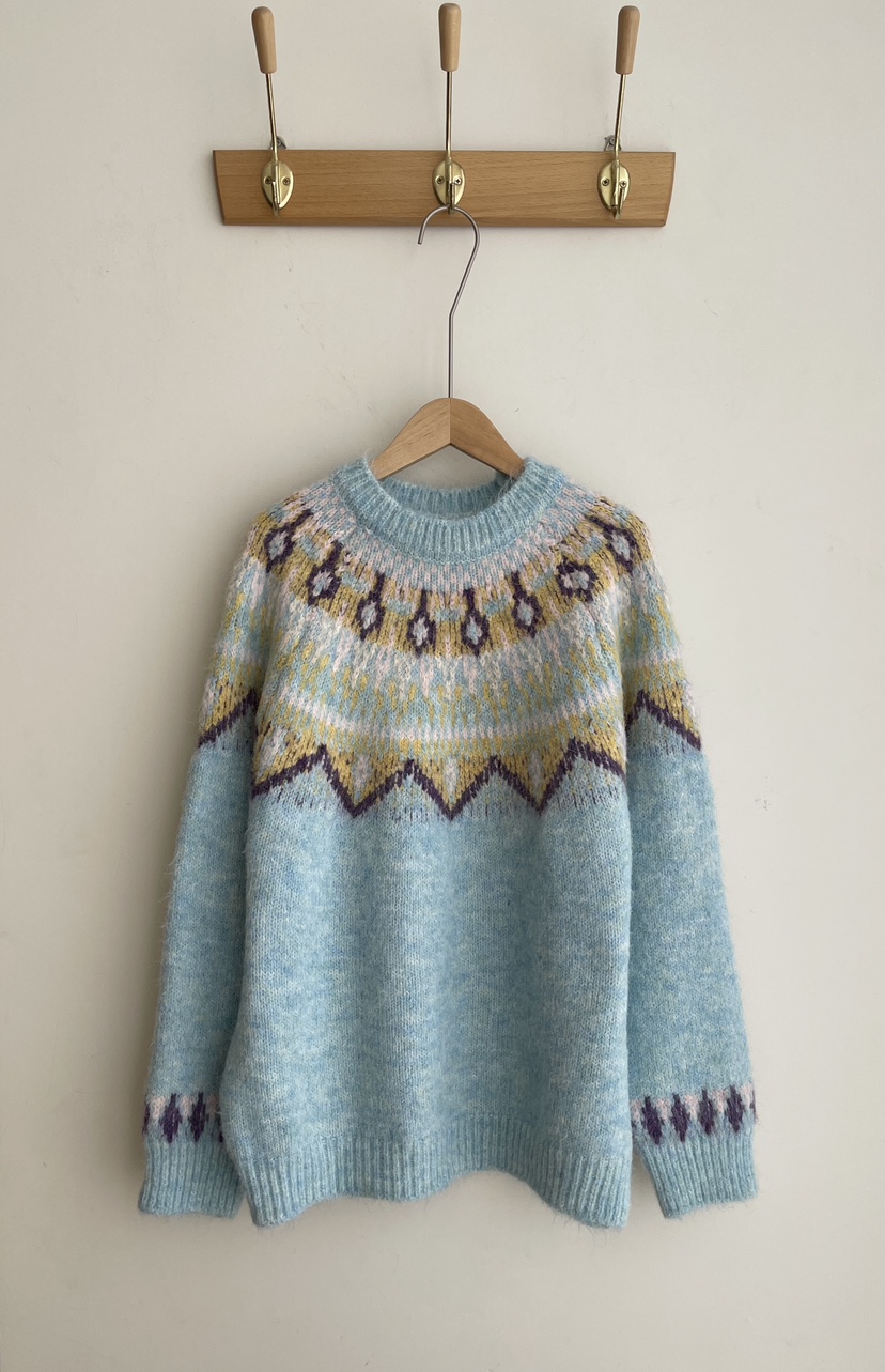 MINIQUEENS韓國代購㊣女裝新品時尚人氣推薦休閑職業針織衫MINIQUEENS針織衫圖色2