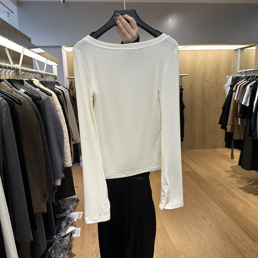 LEFANCY韓國代購㊣女裝新款人氣推薦熱賣時尚25秋冬長袖T恤LEFANCY長袖T恤