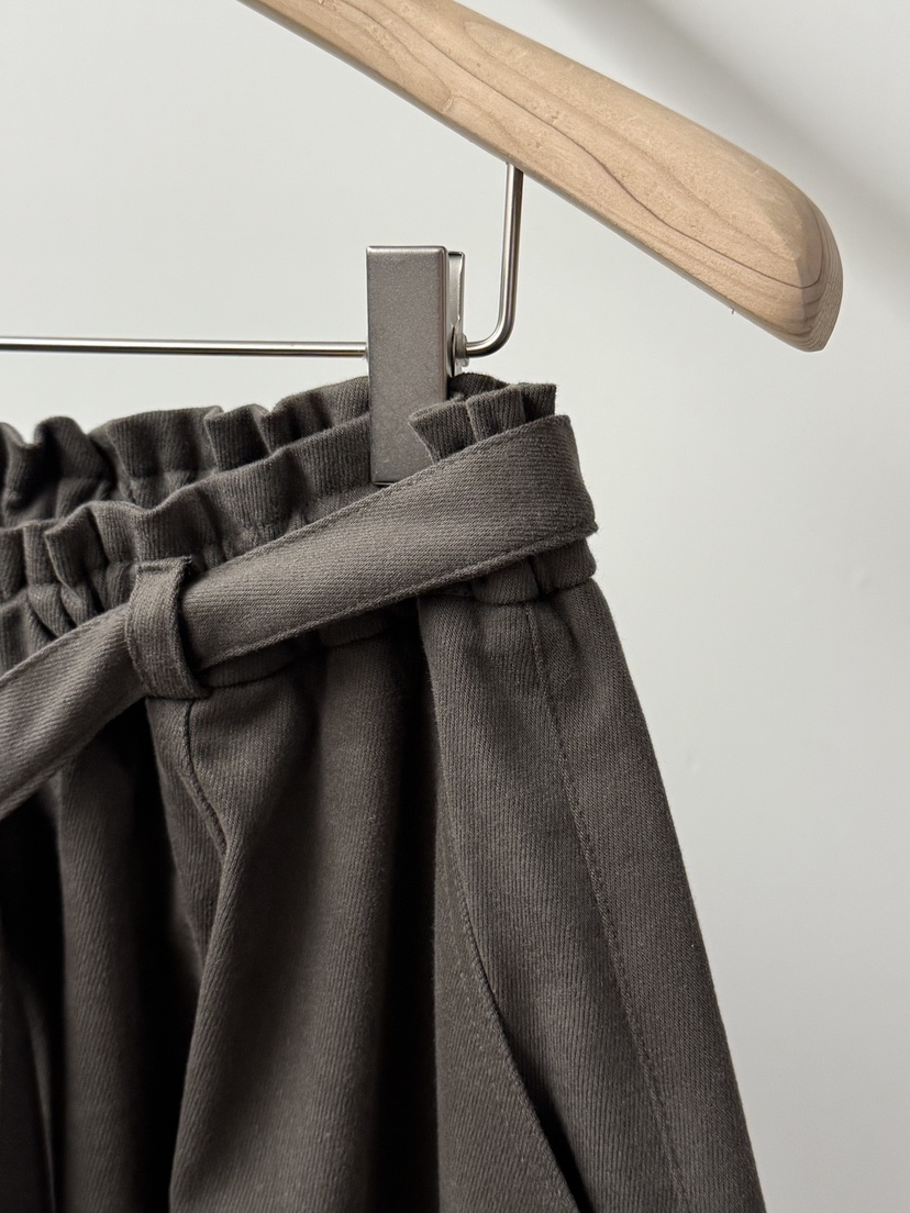 LONG PEAK韓國直郵㊣女裝新款推薦人氣職業休閑褲含腰帶加絨LONG PEAK休閑褲