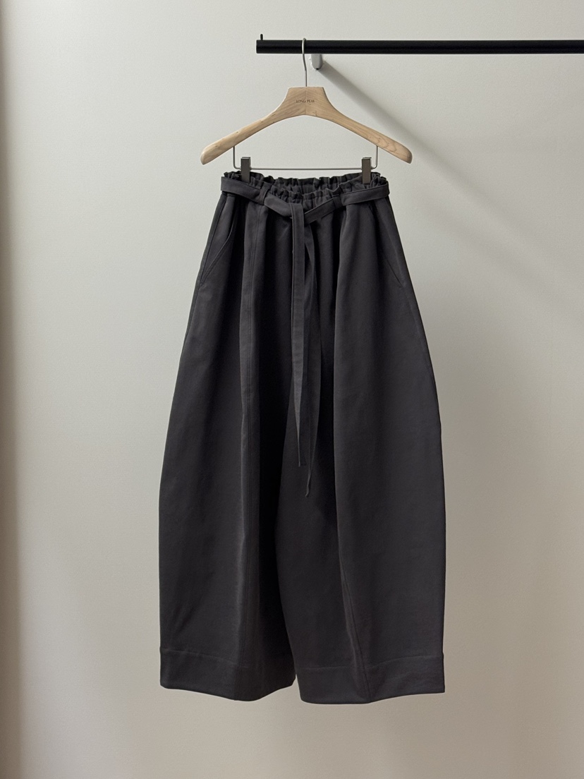 LONG PEAK韓國直郵㊣女裝新款推薦人氣職業休閑褲含腰帶加絨LONG PEAK休閑褲圖色2