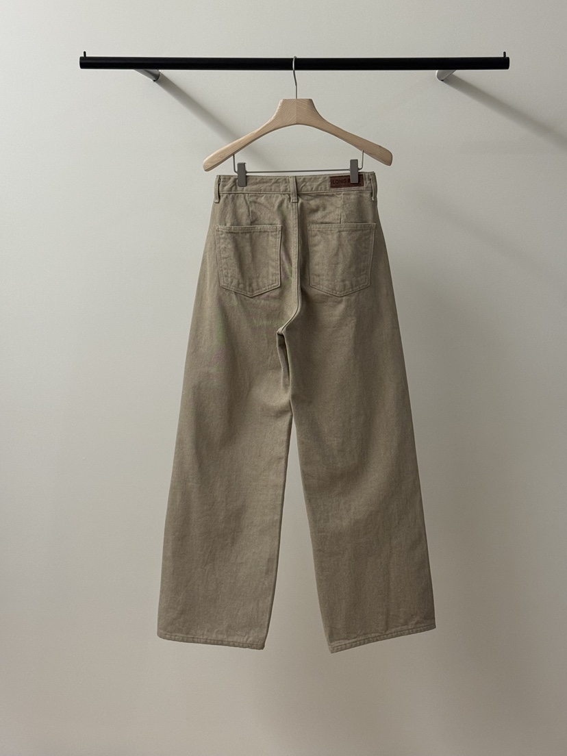 LONG PEAK韓國直郵㊣女裝新品職業時尚25秋冬休閑休閑褲羊毛LONG PEAK休閑褲