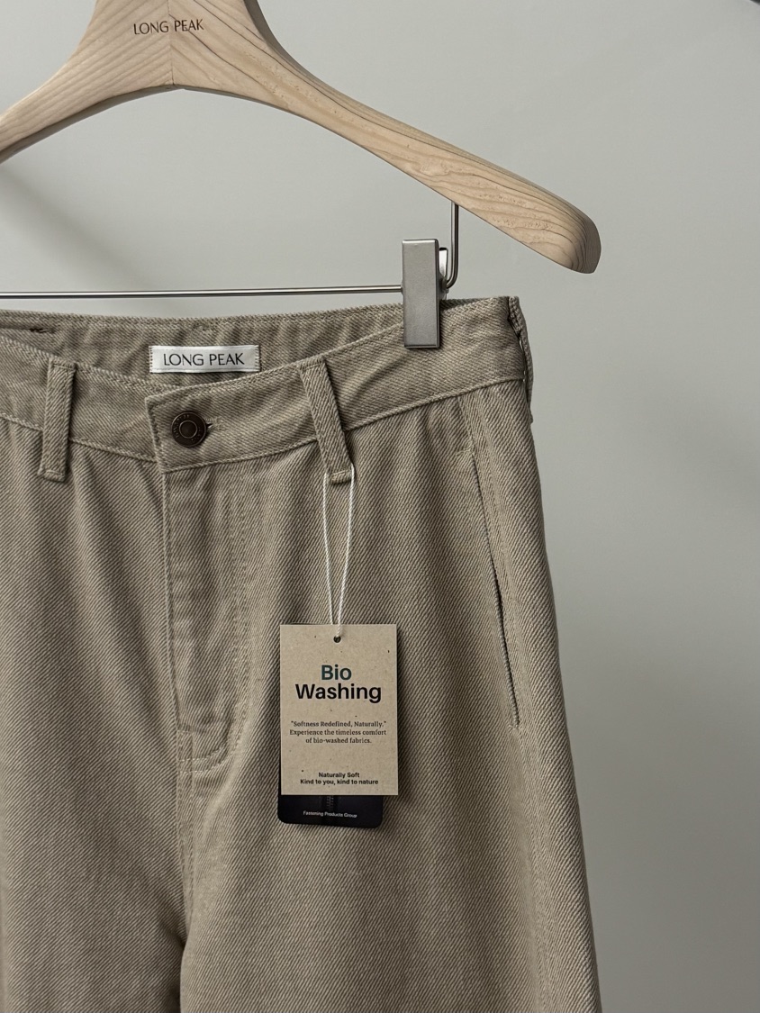 LONG PEAK韓國直郵㊣女裝新品職業時尚25秋冬休閑休閑褲羊毛LONG PEAK休閑褲