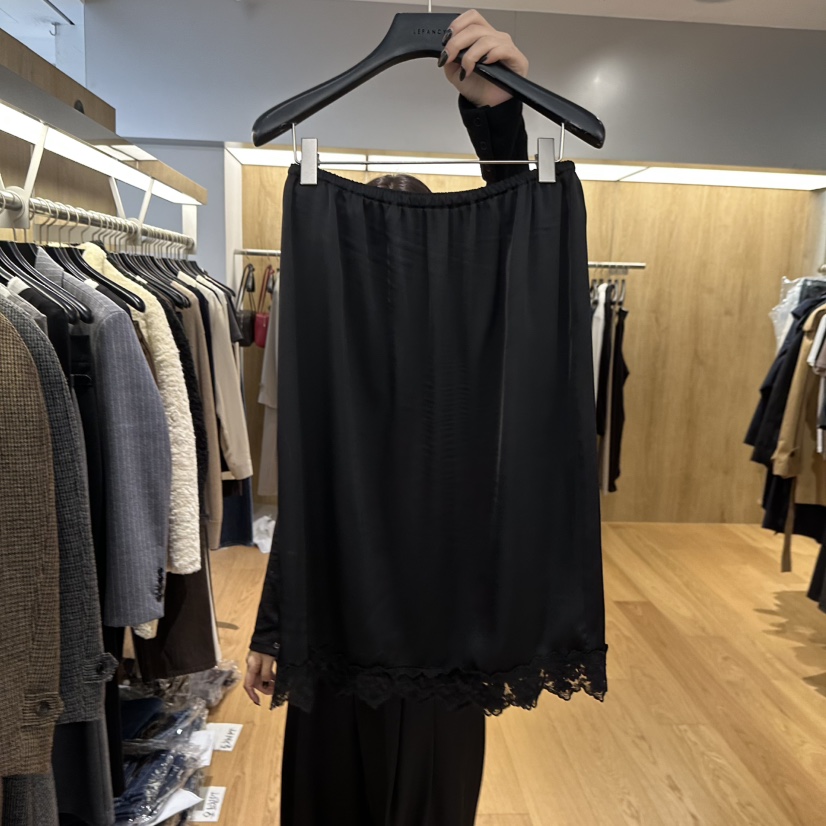 LEFANCY韓國代購㊣女裝新品時尚人氣推薦熱賣職業半身裙中短裙LEFANCY半身裙/中短裙圖色2