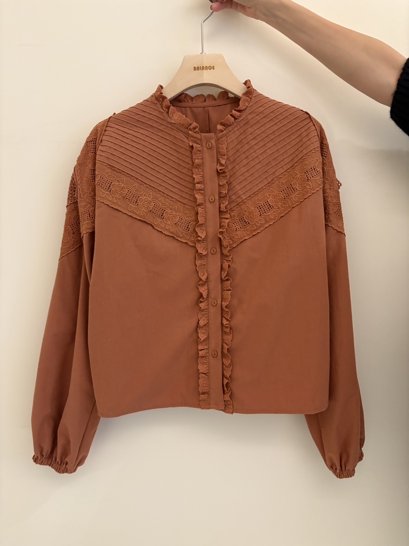 BALANCE東大門㊣直郵女士新款熱賣時尚推薦職業人氣襯衫蕾絲衫BALANCE襯衫/蕾絲衫圖色1