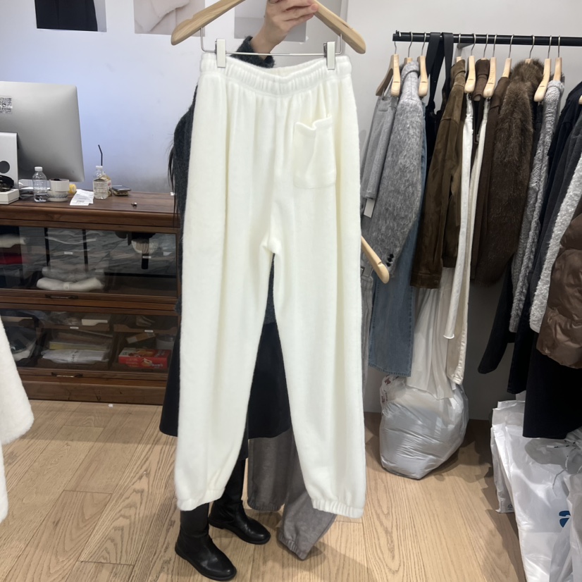 OURIN韓國代購㊣女裝新款熱賣推薦人氣時尚職業25秋冬休閑褲OURIN休閑褲