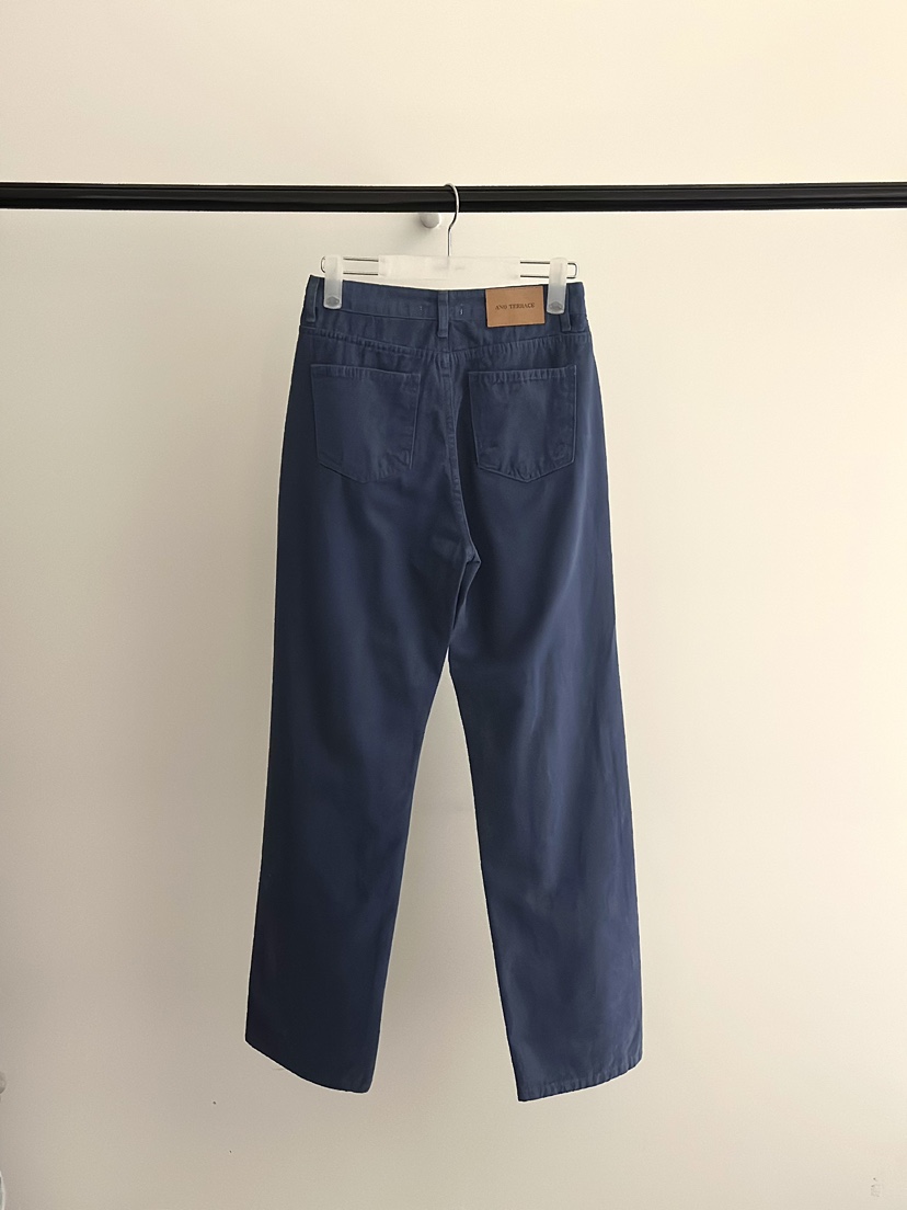 ANDTERRACE東大門㊣實拍女裝新款人氣25秋冬時尚休閑牛仔褲ANDTERRACE牛仔褲