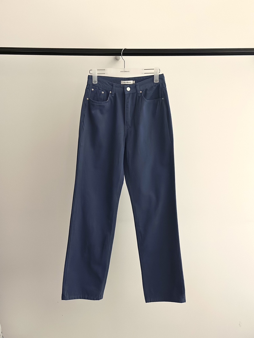 ANDTERRACE東大門㊣實拍女裝新款人氣25秋冬時尚休閑牛仔褲ANDTERRACE牛仔褲圖色2