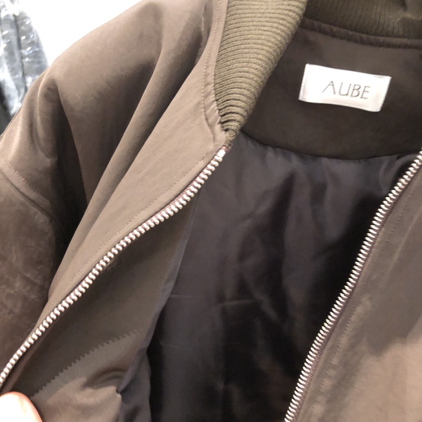 AUBE東大門㊣直郵女裝新品時尚25秋冬職業熱賣休閑人氣夾克棉AUBE夾克