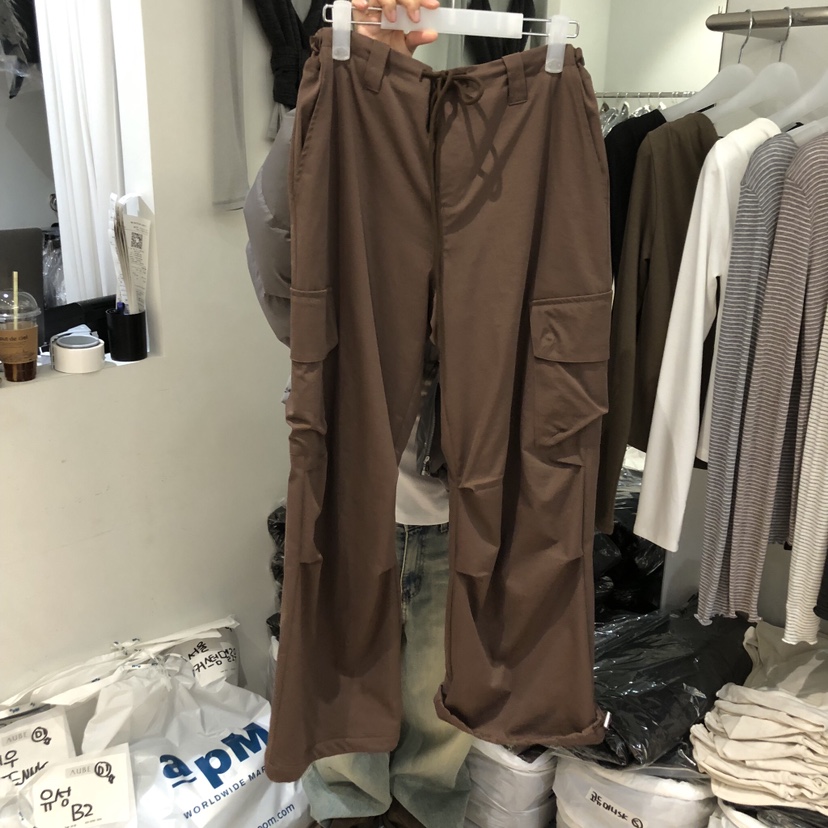 AUBE東大門㊣直郵女士新品推薦時尚熱賣人氣休閑休閑褲加絨AUBE休閑褲圖色2