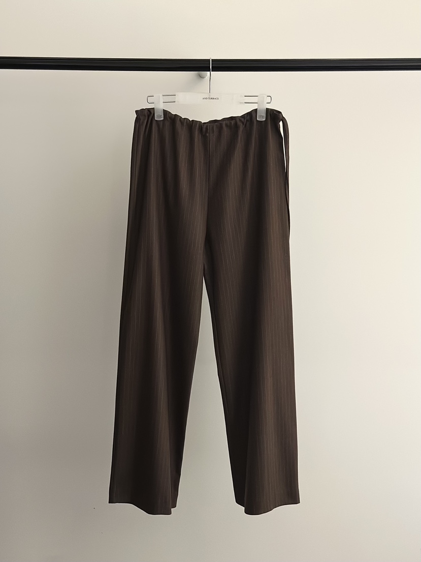 ANDTERRACE東大門㊣實拍女裝新款休閑職業推薦熱賣25秋冬休閑褲ANDTERRACE休閑褲圖色1