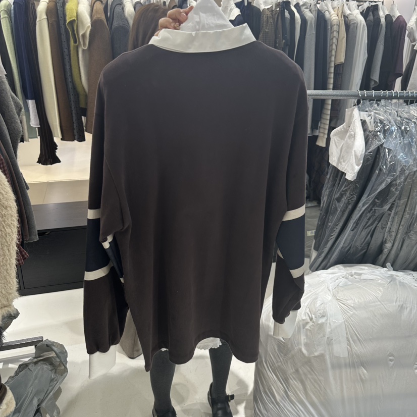 OLI SEOUL東大門㊣代購女士新品推薦25秋冬時尚人氣職業衛衣OLI SEOUL衛衣