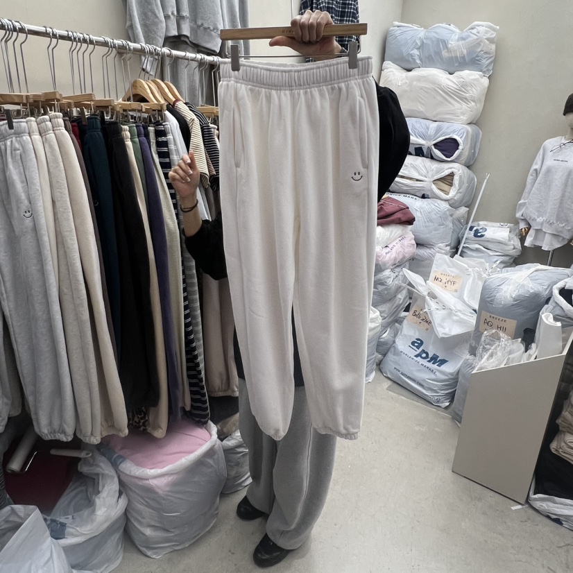 BREEZE韓國直郵㊣女裝新品休閑推薦職業熱賣人氣休閑褲加絨BREEZE休閑褲圖色1