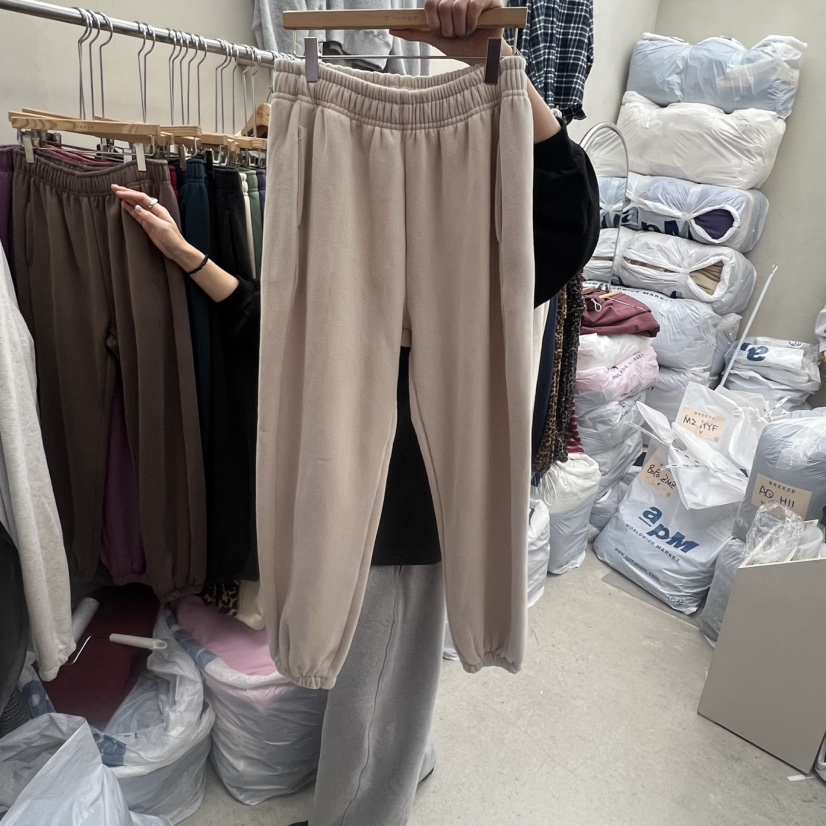 BREEZE韓國直郵㊣女裝新品休閑推薦職業熱賣人氣休閑褲加絨BREEZE休閑褲圖色4