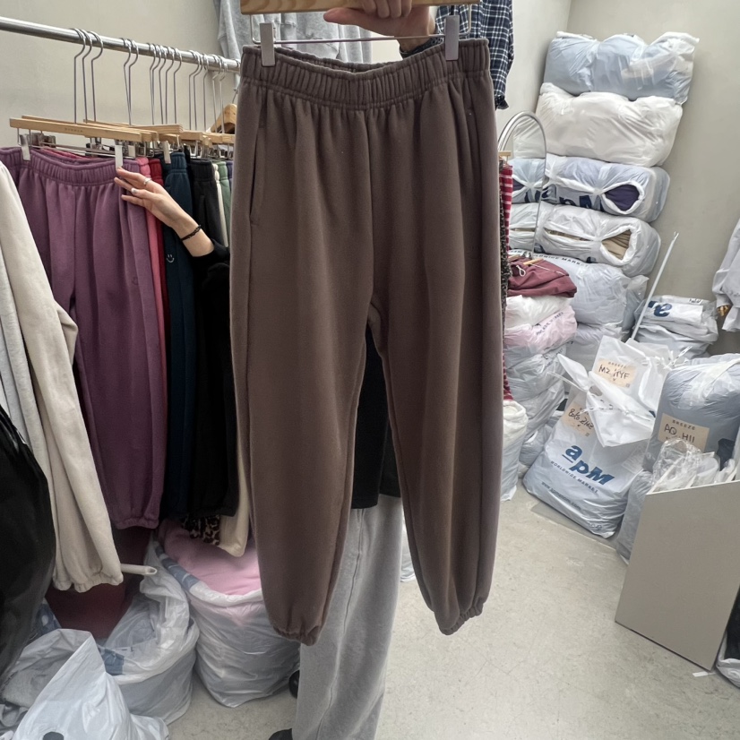 BREEZE韓國直郵㊣女裝新品休閑推薦職業熱賣人氣休閑褲加絨BREEZE休閑褲圖色5