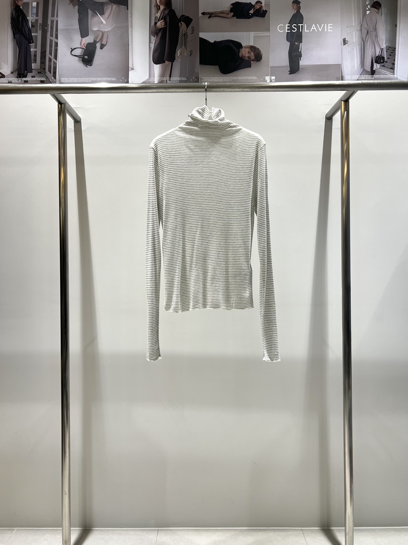 CESTLAVIE韓國直郵㊣女士新款推薦人氣熱賣休閑長袖T恤柔軟CESTLAVIE長袖T恤圖色2