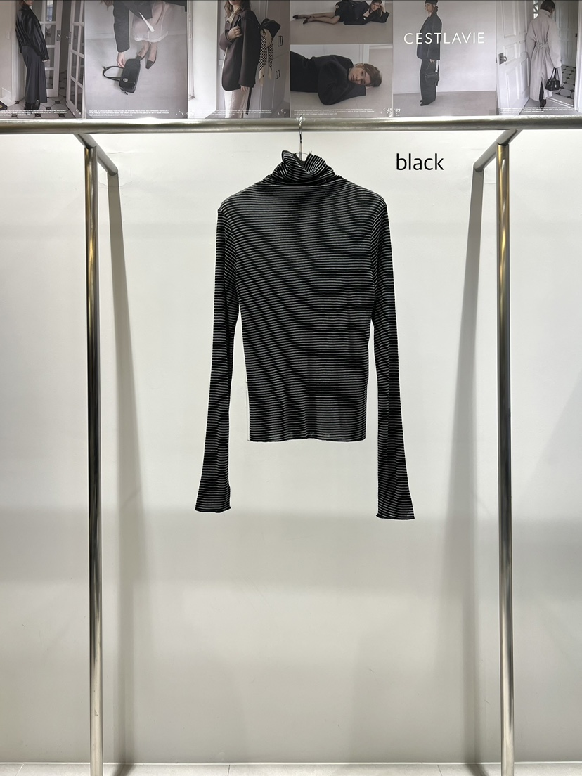 CESTLAVIE韓國直郵㊣女士新款推薦人氣熱賣休閑長袖T恤柔軟CESTLAVIE長袖T恤圖色3