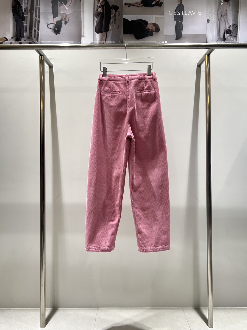 CESTLAVIE東大門㊣實拍女士新品休閑25秋冬時尚職業熱賣休閑褲CESTLAVIE休閑褲