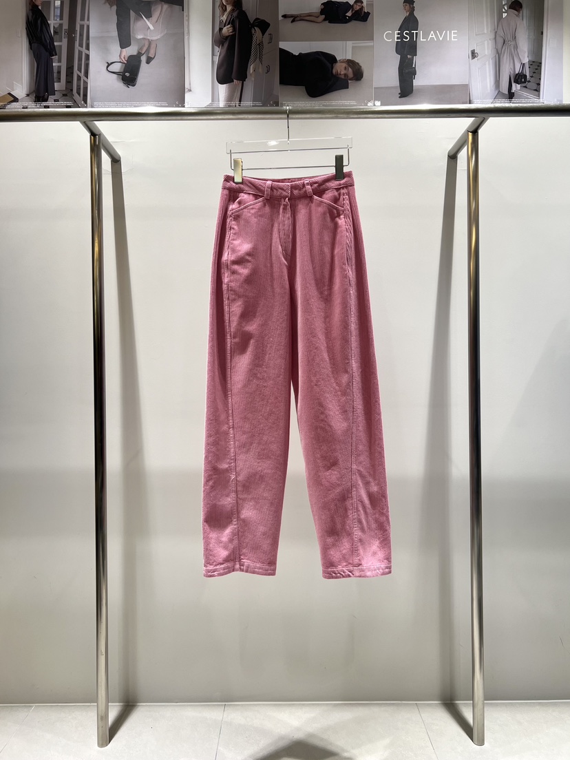 CESTLAVIE東大門㊣實拍女士新品休閑25秋冬時尚職業熱賣休閑褲CESTLAVIE休閑褲圖色1