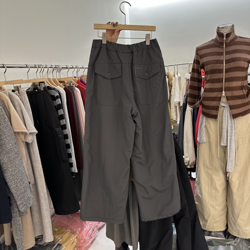 BAGUETTE-P東大門㊣實拍女裝新品人氣熱賣職業25秋冬休閑褲棉BAGUETTE-P休閑褲