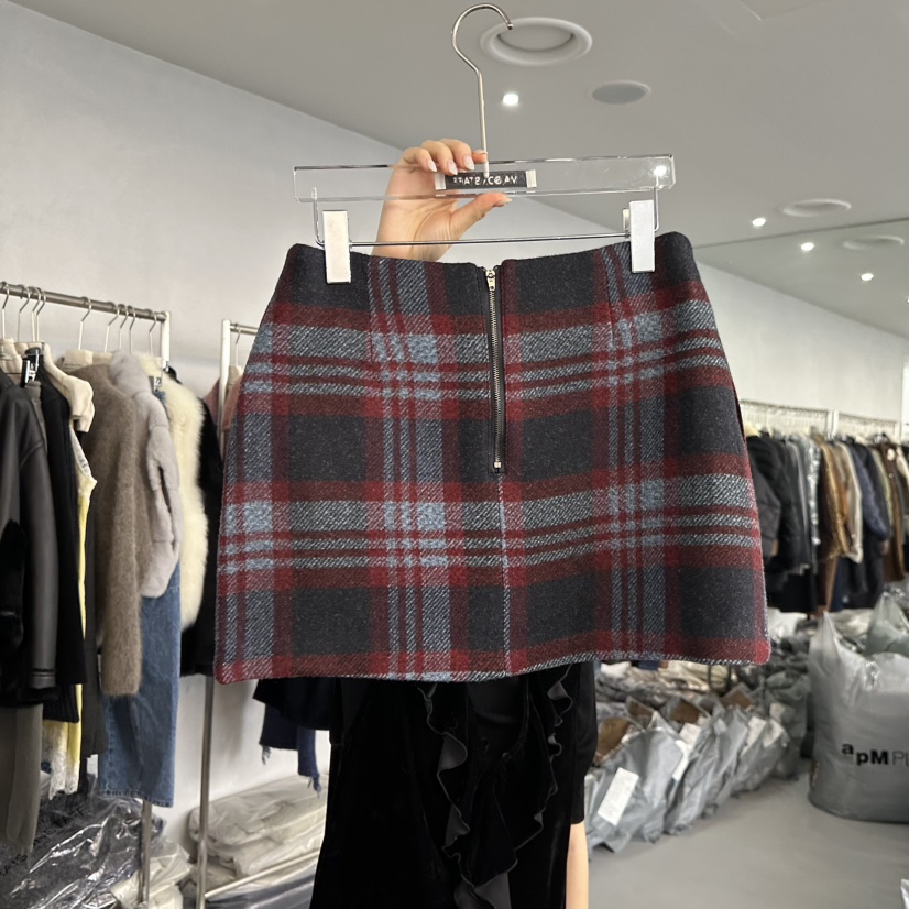 DOUBLE STANDARD/LE SMOKING/MAISONSTAFF韓國代購㊣女裝新款時尚裙褲MAISONSTAFF裙褲