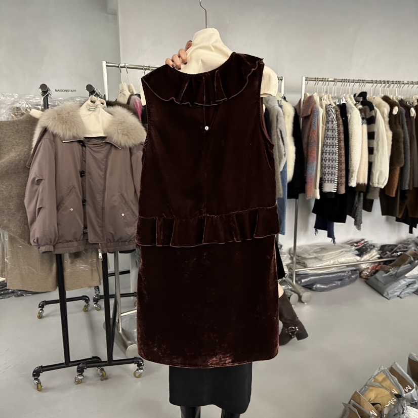 DOUBLE STANDARD/LE SMOKING/MAISONSTAFF韓國直郵㊣女士新品25秋冬連衣裙MAISONSTAFF連衣裙