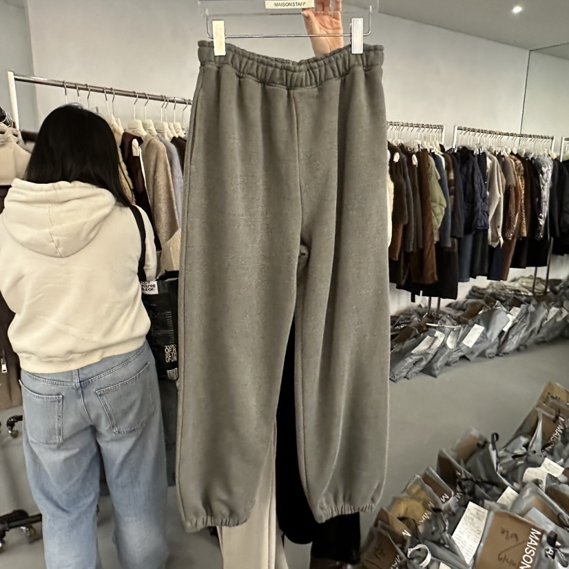 DOUBLE STANDARD/LE SMOKING/MAISONSTAFF東大門㊣直郵女裝新品25秋冬休閑褲MAISONSTAFF休閑褲圖色2