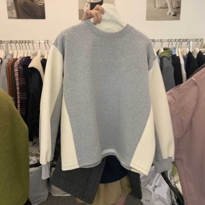 SALONDEMAG韓國直郵㊣女士新款熱賣25秋冬人氣職業休閑衛衣SALONDEMAG衛衣圖色2