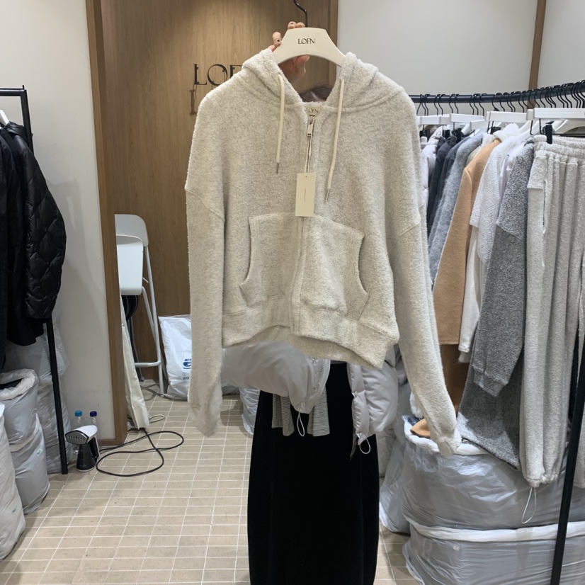LOFN東大門㊣代購女裝新款25秋冬人氣熱賣休閑時尚職業針織衫LOFN針織衫圖色1