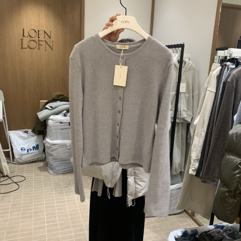 LOFN東大門㊣直郵女裝新款職業推薦人氣休閑熱賣25秋冬針織衫LOFN針織衫圖色2