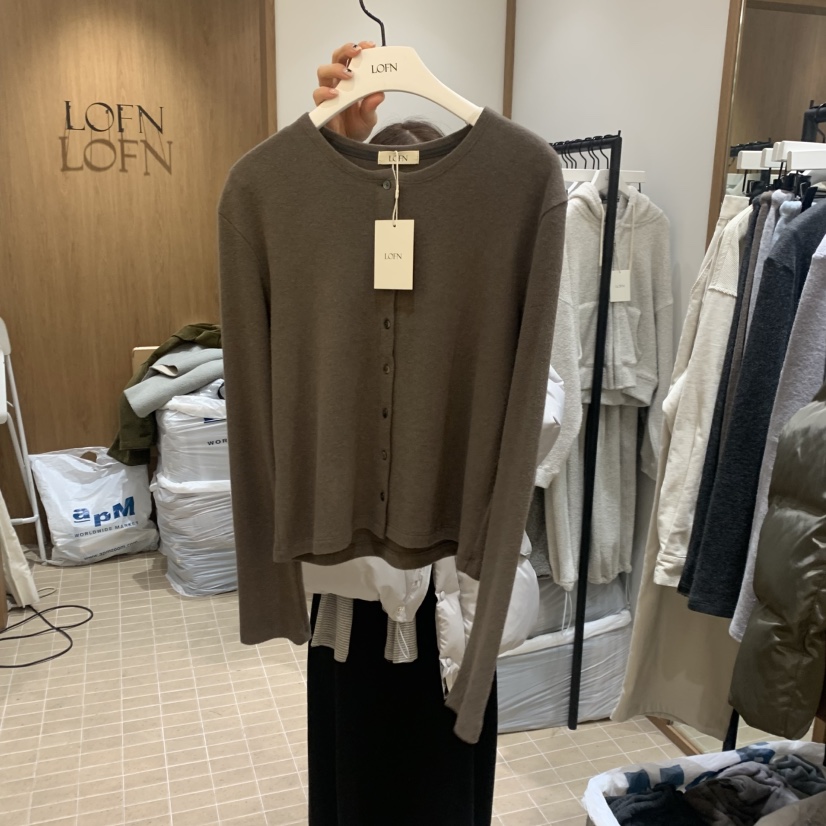 LOFN東大門㊣直郵女裝新款職業推薦人氣休閑熱賣25秋冬針織衫LOFN針織衫圖色3