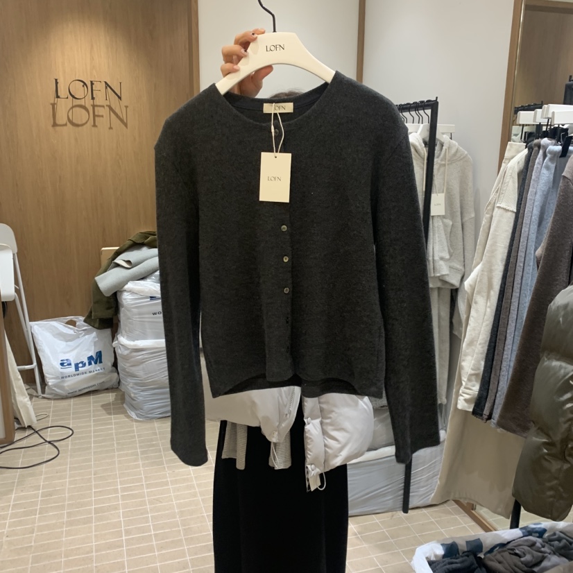 LOFN東大門㊣直郵女裝新款職業推薦人氣休閑熱賣25秋冬針織衫LOFN針織衫圖色4