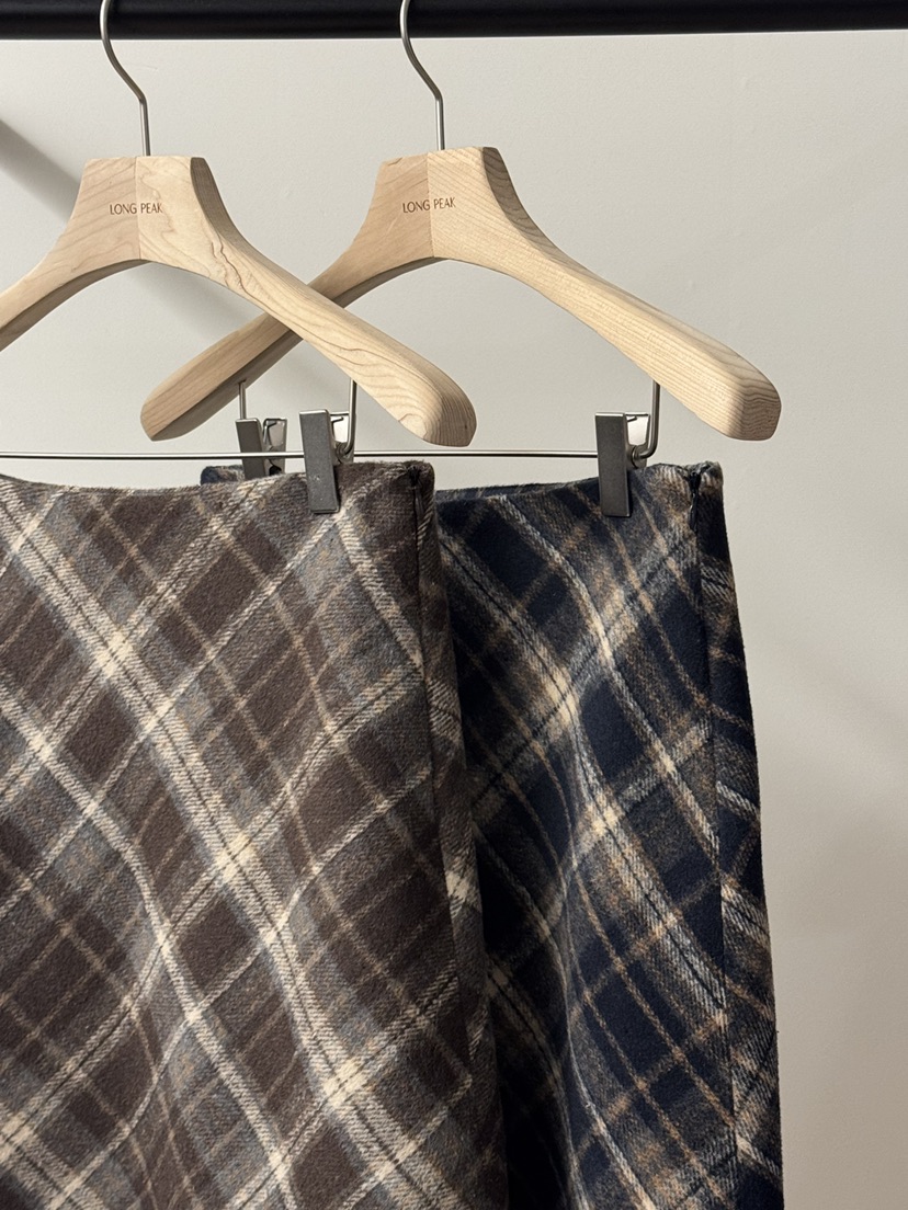 LONG PEAK韓國直郵㊣女士新款職業人氣休閑25秋冬半身裙中短裙LONG PEAK半身裙/中短裙