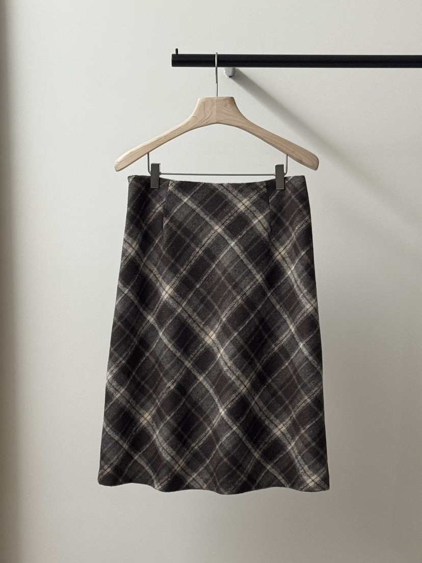 LONG PEAK韓國直郵㊣女士新款職業人氣休閑25秋冬半身裙中短裙LONG PEAK半身裙/中短裙