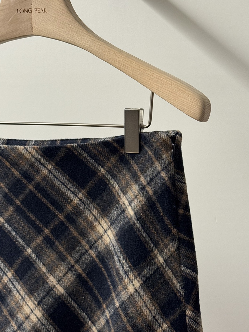 LONG PEAK韓國直郵㊣女士新款職業人氣休閑25秋冬半身裙中短裙LONG PEAK半身裙/中短裙