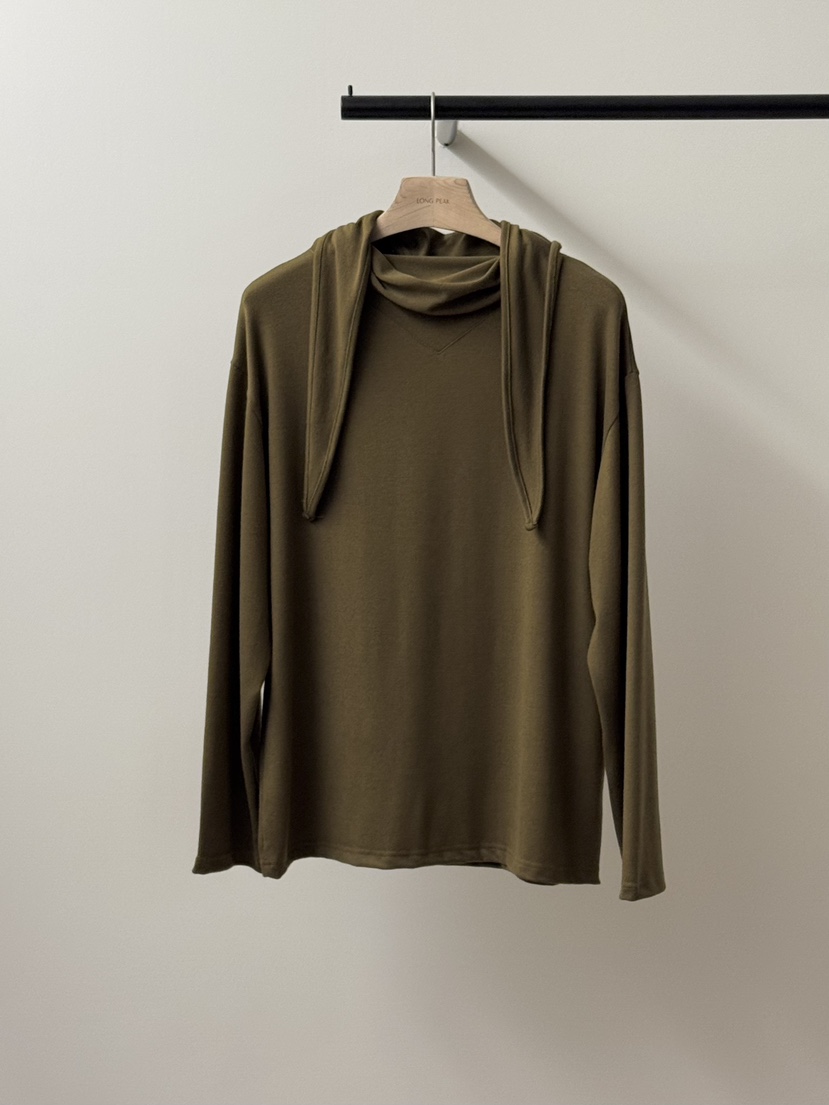 LONG PEAK東大門㊣代購女裝新款推薦熱賣職業休閑人氣長袖T恤LONG PEAK長袖T恤圖色2