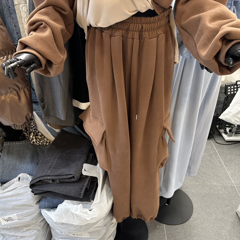 A-DEL東大門㊣直郵女裝新款推薦熱賣25秋冬休閑時尚休閑褲A-DEL休閑褲圖色1