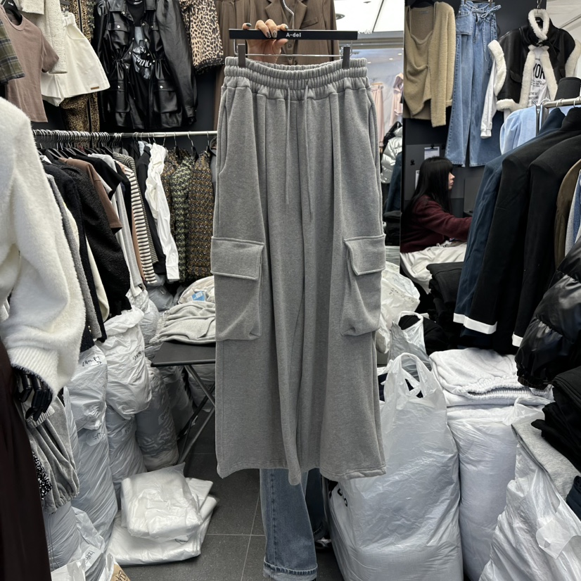 A-DEL東大門㊣直郵女裝新款推薦熱賣25秋冬休閑時尚休閑褲A-DEL休閑褲圖色2