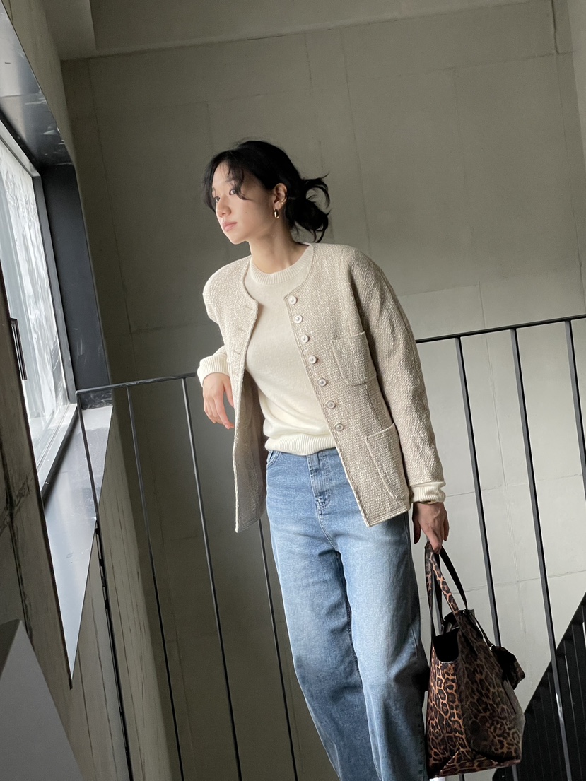 LMT（SAND LIMITED）東大門㊣代購女裝新款推薦休閑夾克紐扣LMT/SAND LIMITED夾克