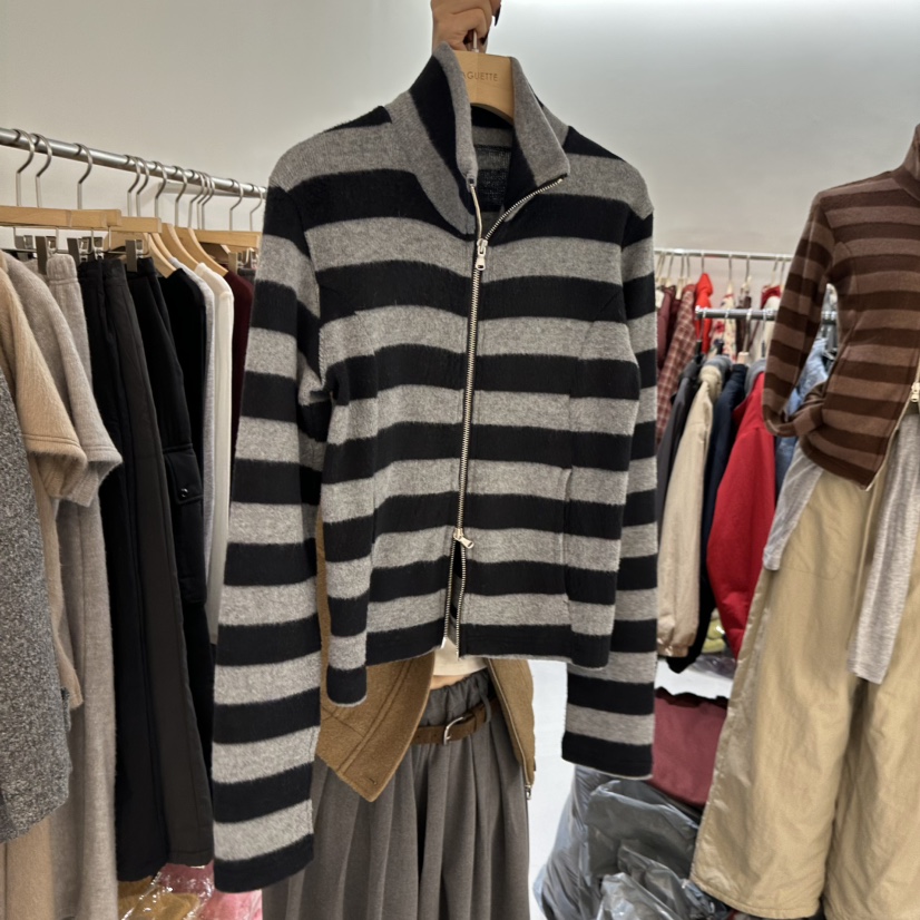 BAGUETTE-P東大門㊣實拍女裝新款熱賣職業推薦休閑25秋冬毛衣BAGUETTE-P毛衣圖色2