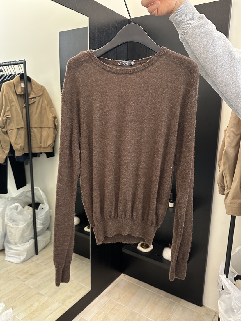 MOANI東大門㊣實拍女裝新品休閑推薦人氣時尚熱賣針織衫羊駝MOANI針織衫圖色3