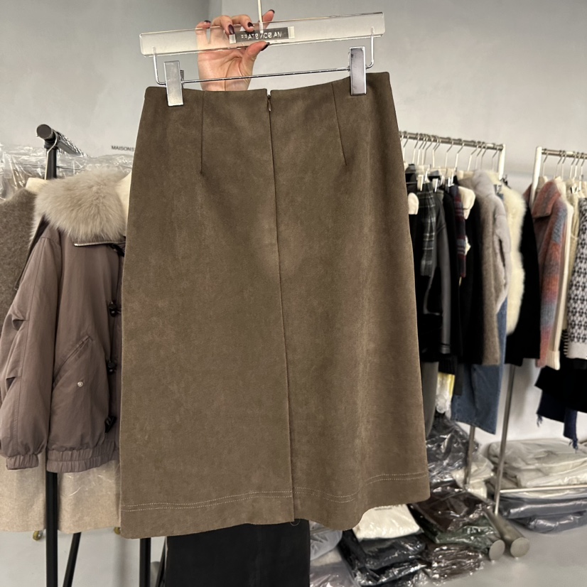 DOUBLE STANDARD/LE SMOKING/MAISONSTAFF東大門㊣直郵女裝新款休閑半身裙中短裙MAISONSTAFF半身裙/中短裙