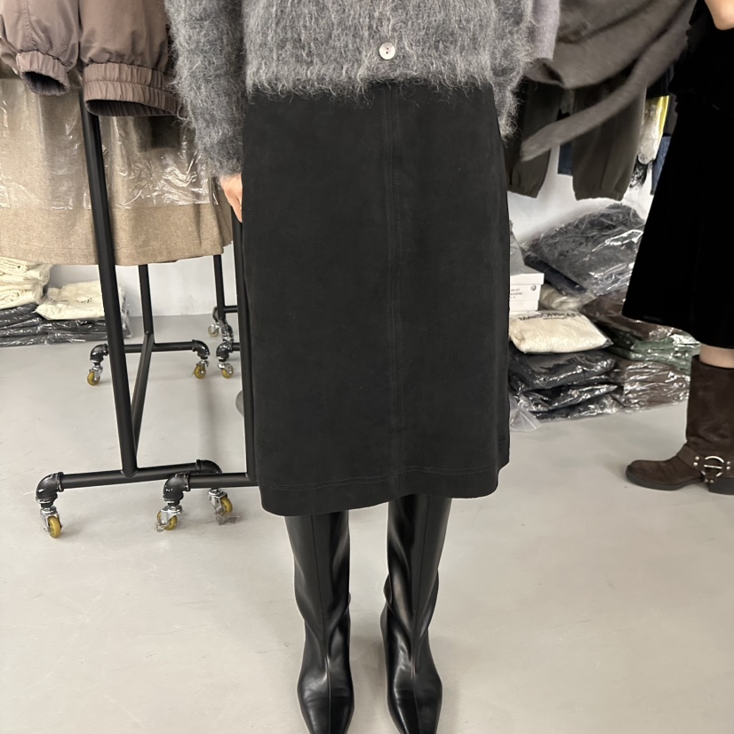 DOUBLE STANDARD/LE SMOKING/MAISONSTAFF東大門㊣直郵女裝新款休閑半身裙中短裙MAISONSTAFF半身裙/中短裙圖色2