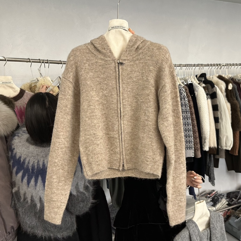 DOUBLE STANDARD/LE SMOKING/MAISONSTAFF東大門㊣實拍女裝新品推薦針織衫羊駝MAISONSTAFF針織衫圖色1