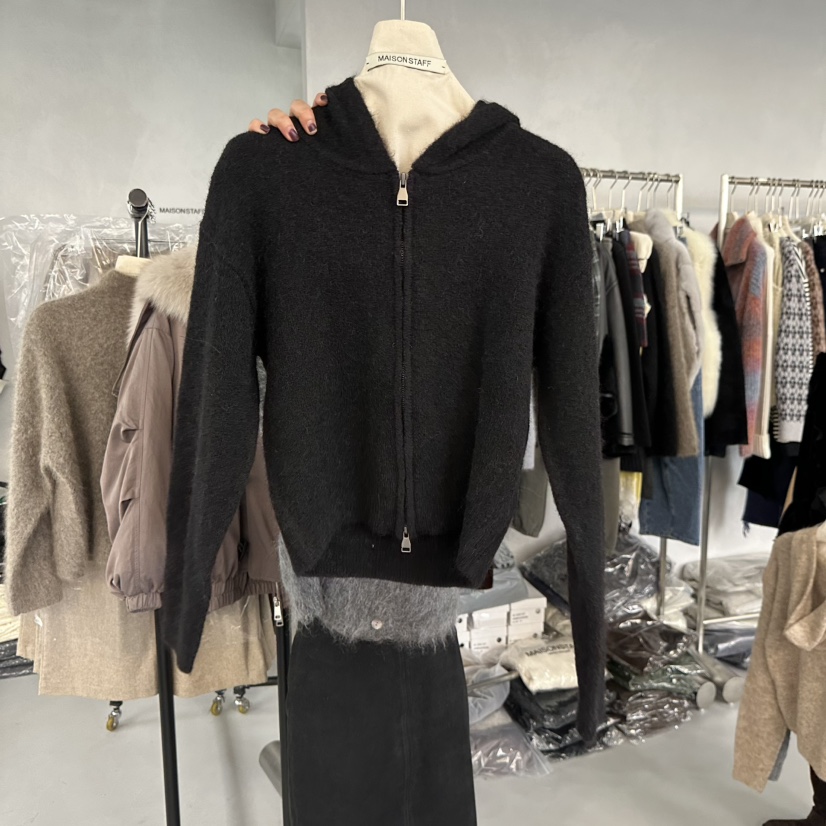 DOUBLE STANDARD/LE SMOKING/MAISONSTAFF東大門㊣實拍女裝新品推薦針織衫羊駝MAISONSTAFF針織衫圖色3