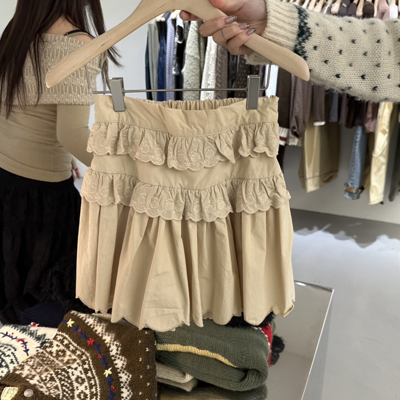 VAULT韓國代購㊣女士新品休閑人氣熱賣職業25秋冬時尚推薦短裙VAULT短裙圖色3