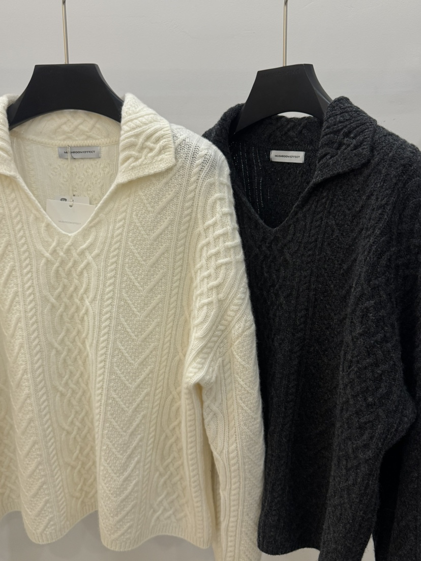 MUSHROOM EFFECT東大門㊣代購女裝新款推薦人氣休閑針織衫MUSHROOM EFFECT針織衫